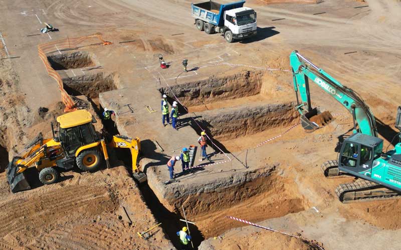 Earthworks contractor in George area