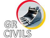 Logo of GR Civils - Earthworks in George, WC